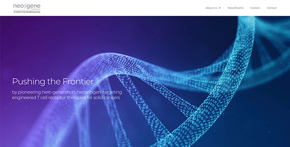 Neogene Therapeutics - A member of AstraZeneca Group home page thumbnail